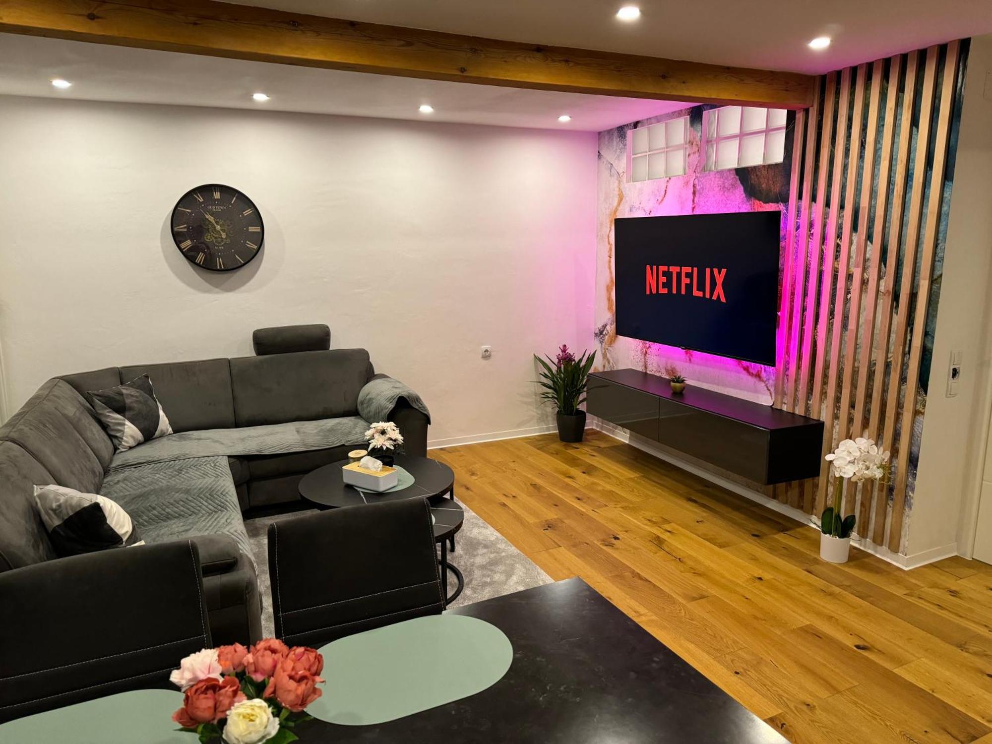 Best Central Apartment - Am Marktplatz - Up To 5 - Next To Frankfurt And Hanau - Coffee And Snacks - Netflix, Prime, Disney Nidderau 外观 照片